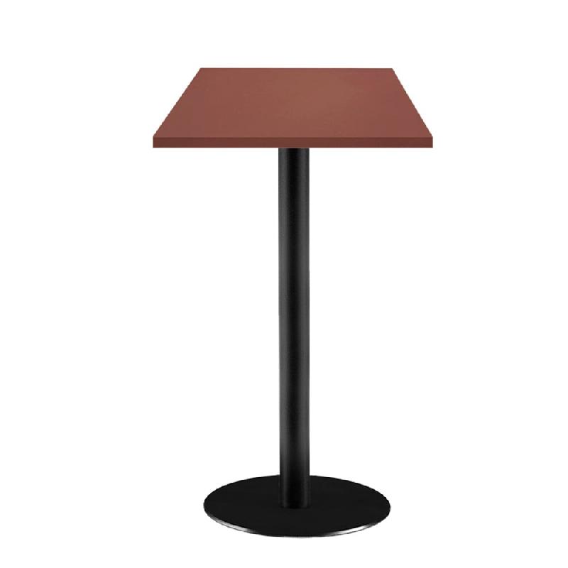 RestooTab - Mange-debout Rome 50x50cm rosso jaipur fenix - rouge Bois manufacturé TB-ROMFF-5050M-ROSS.J_0