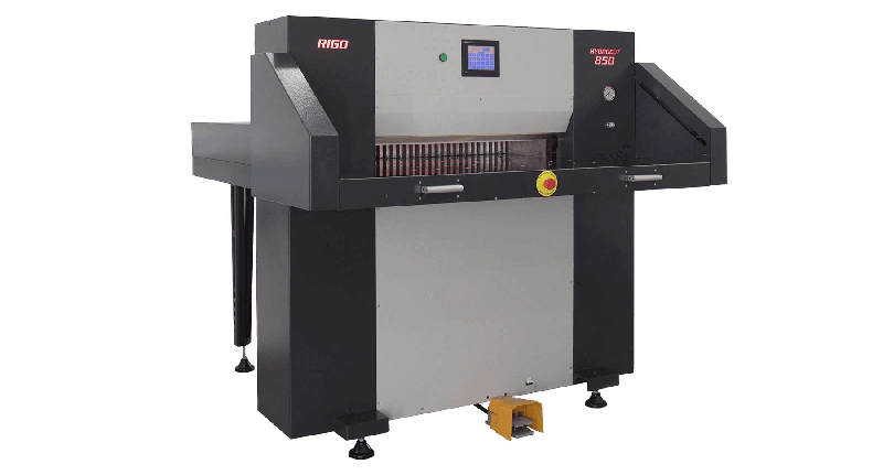Massicot Rigo Hydrocut 850 - Largeur de coupe 850 mm - Programmation avancée_0