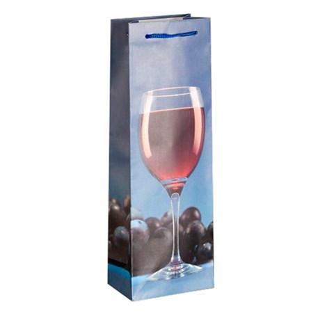 SAC BOUTEILLES DE VIN ROUGE 12.3+7.8X36 CM ASSORTI (VENDU PAR 10)