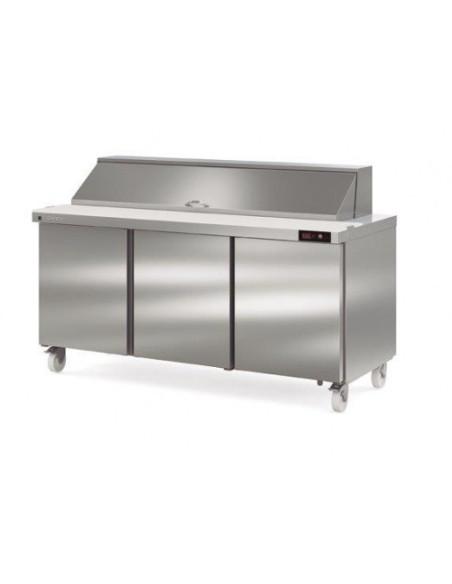 Saladette réfrigérée haut rendement 3 portes  Référence: SDTP-72-24_0