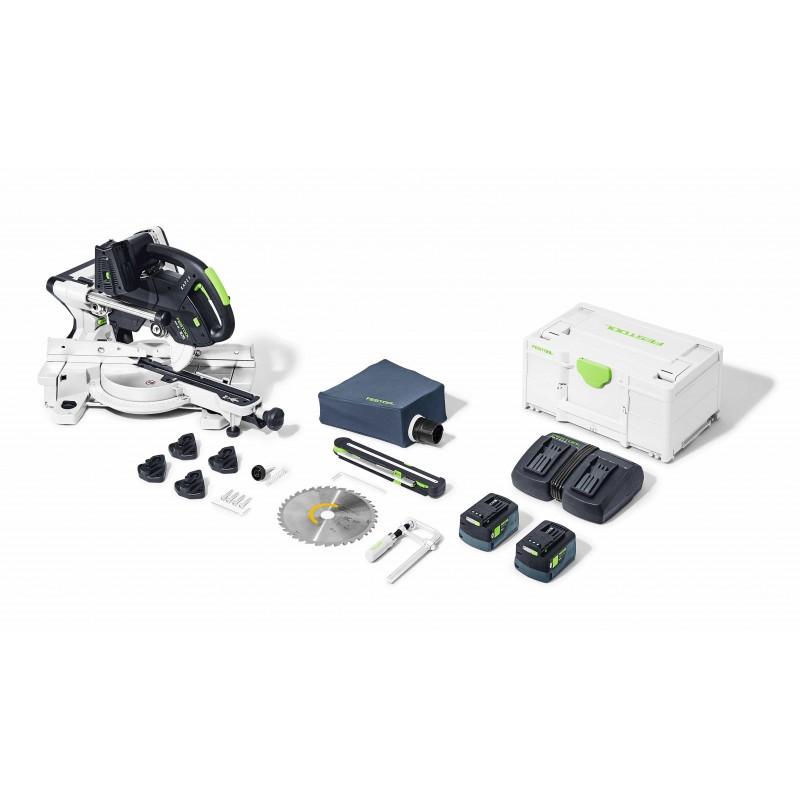 Scie à onglets radiale sans fil KAPEX KSC 60 EB 5,0 I-Plus  -  FESTOOL  -  Réf. AG03009_0