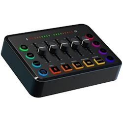 Table De Mixage Audio Avec Éclairage RGB Et Fonctions Personnalisables Noir YONIS - noir 3615617085721_0