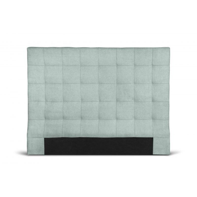 Tête de lit capitonnée SONA vert d'eau - 160 x 120 cm - Fabrication européenne, confort supérieur_0