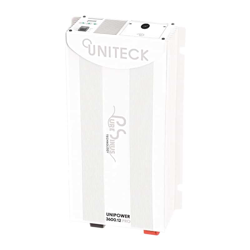 Transformateur / convertisseur de tension Pur Sinus 3600W 12/24V-230V - Technologie fiable et robuste - Uniteck_0