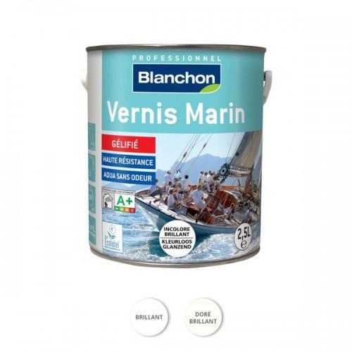 VERNIS MARIN - RÉSISTANCE UV - 1 L - INCOLORE MAT BLANCHON