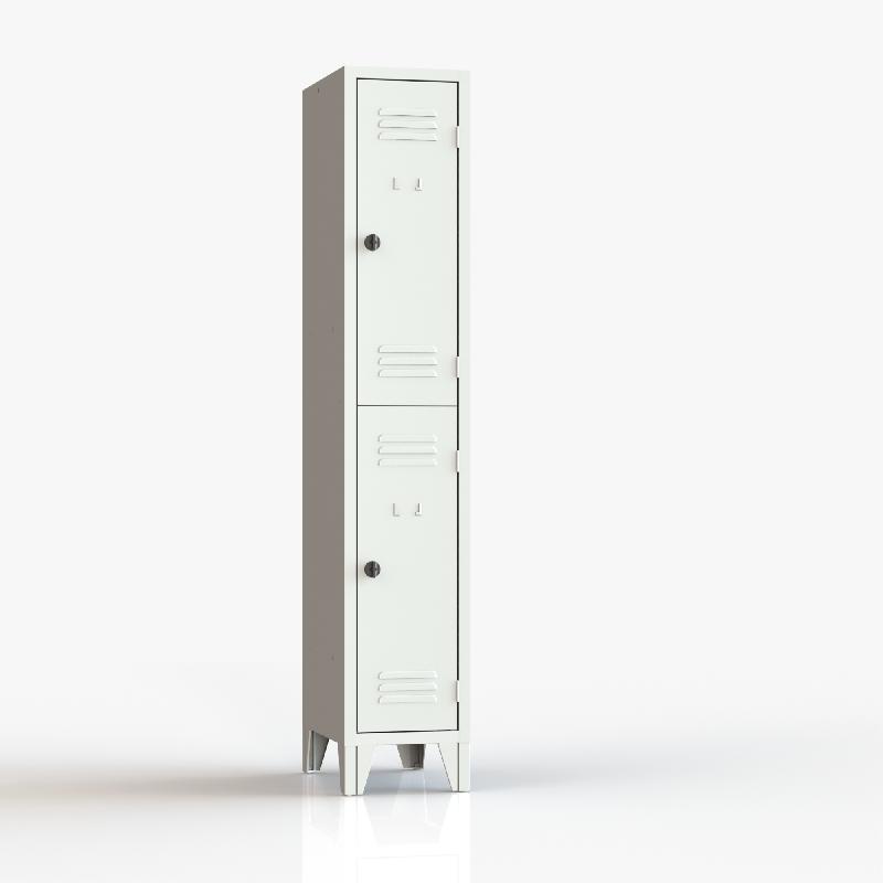 Vestiaire Parma multicases 1 colonne gris_0