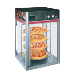 Vitrine chauffante à poser 4 grilles rotatives - DLVM-1 - Éclairage interne et régulation température_0