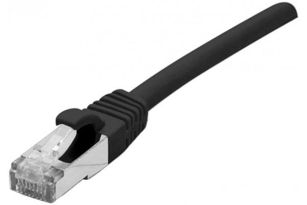 CORDON PATCH RJ45 F/UTP CAT 6 LSOH SNAGLESS NOIR - 1 M_0