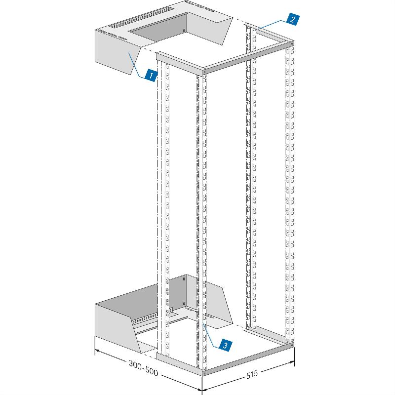 APRANET Rack mural 19
