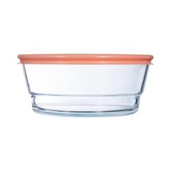 Boite de conservation 110 cl avec couvercle Eat & Joy - Luminarc - orange 0883314012613_0