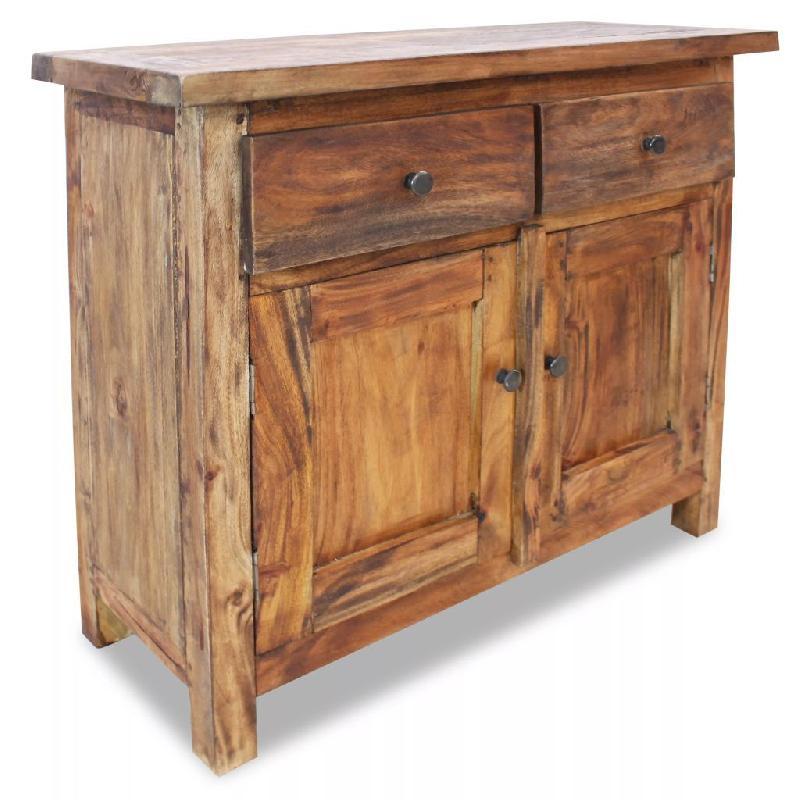 BUFFET BAHUT ARMOIRE CONSOLE MEUBLE DE RANGEMENT BOIS DE RÉCUPÉRATION MASSIF 75 CM 4402019_0