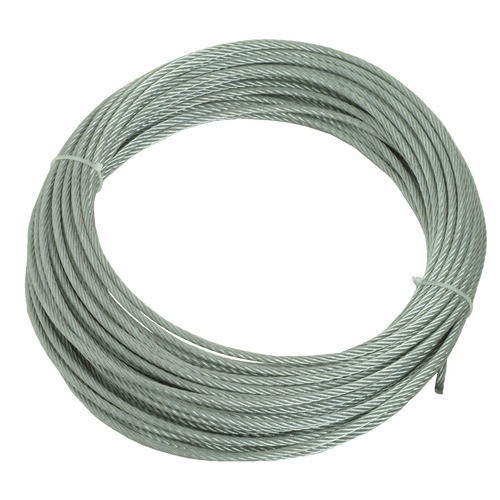 CÂBLE TYPE AVIATION - ACIER GALVANISÉ - 7 TORONS DE 19 FILS BRICOZOR