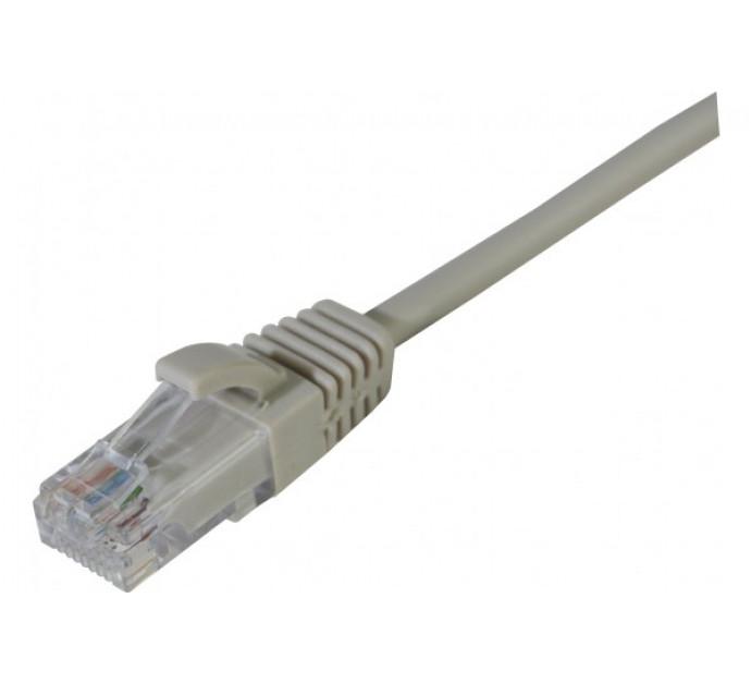 Cordon RJ45 Catégorie 5e U/UTP Snagless Gris - 0,3 m - Cuivre - Normes ANSI/TIA 568 et ISO 11801 - Garantie 20 ans_0
