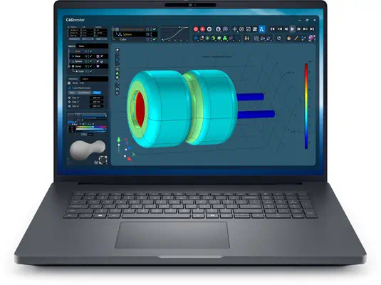 DELL Pro Max 18 Plus MB18250 Intel Core Ultra 9 285HX Station de travail mobile 45,7 cm (18