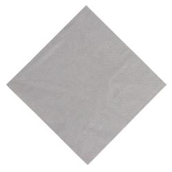 Duni Serviette Ouate Grise 3 Plis 330 mm   Lot de 1000 - gris papier 0650414127550_0