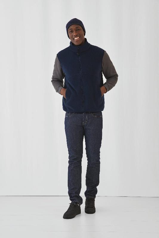 Gilet polaire Traveller+ - Réf: CGFU705 - B&C - 100% polyester anti-boulochage - 300 g/m²_0
