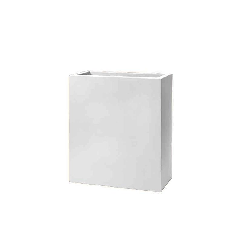 Jardinière haute style muret shio tower maxi 68l - BLANC - blanc 8051560178052_0