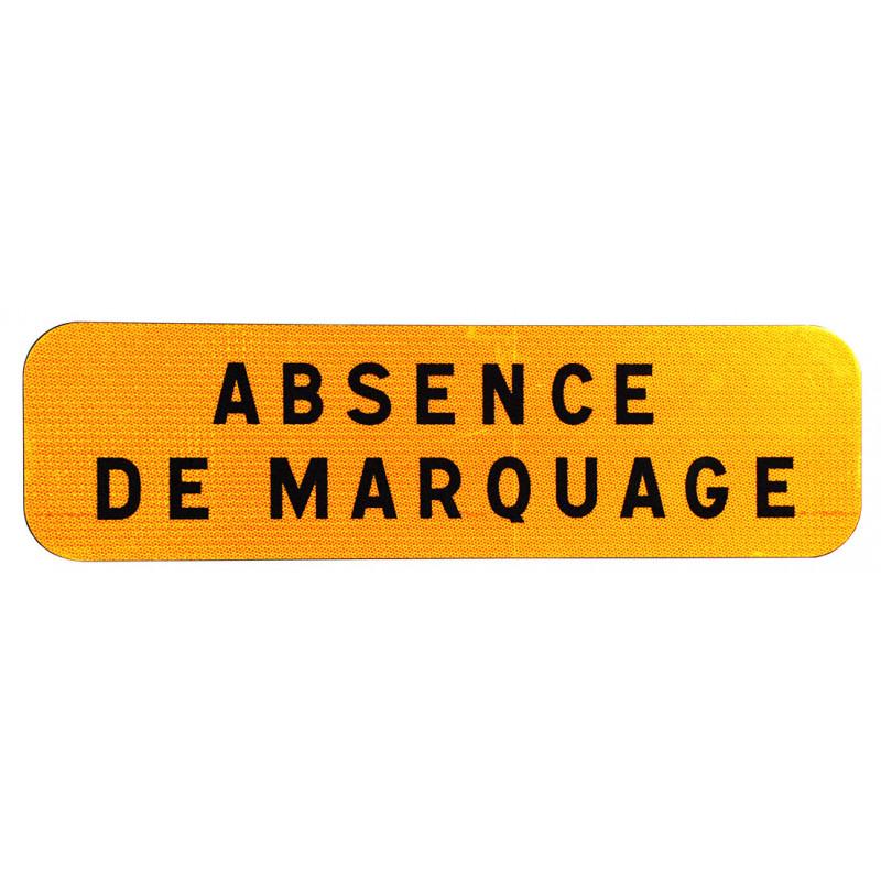 Panonceau indications diverses complétant un panneau temporaire de danger AK KM9_0