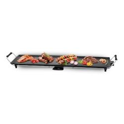 Plancha XXL Dolce Casa DC-PLA-90-CM Antiadhésive - Thermostat Ajustable, 1800W Poignée Rembourrée, pour 8 Personnes, 90 x 23CM - 3666630008068_0