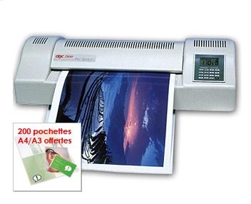 PLASTIFIEUSE A3 QUICKSTART H320 + 100 POCHETTES A4 Comparer les