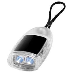 Porte-clés lampe Flipster - Mini lampe publicitaire avec LED blanches et logo personnalisé_0
