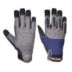 Portwest - Gants anti impact haute performance Bleu Marine Taille 11 - 5036146011834_0