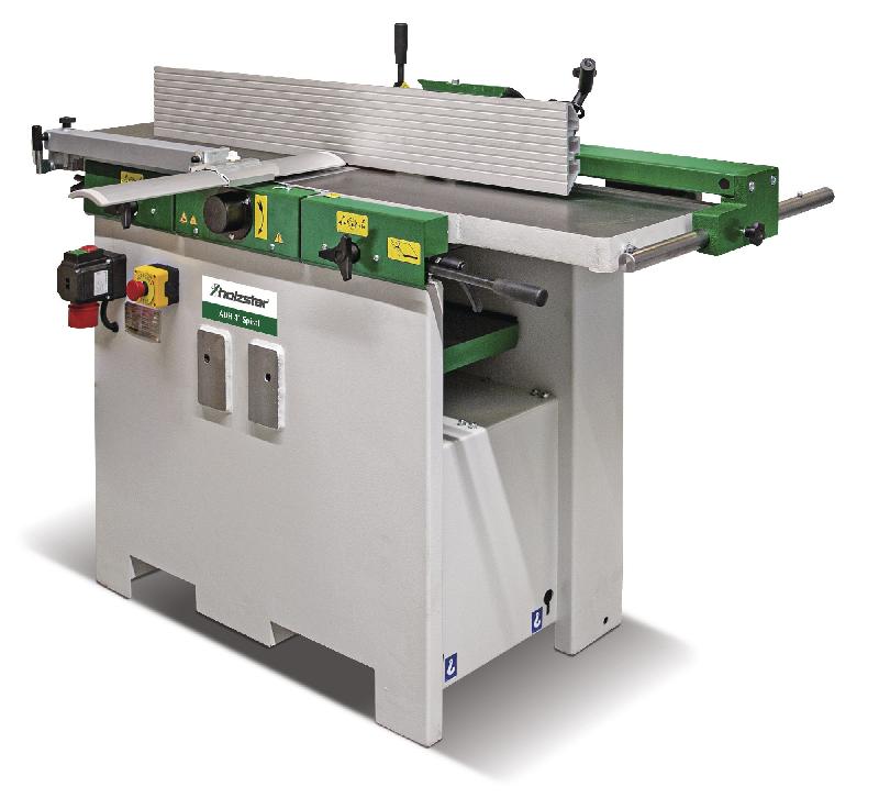 Raboteuse dégauchisseuse 410 arbre hélicoïdal avec 66 plaquettes carbures 5,5 kW 400V Holzstar ADH41 SPIRAL 400V_0