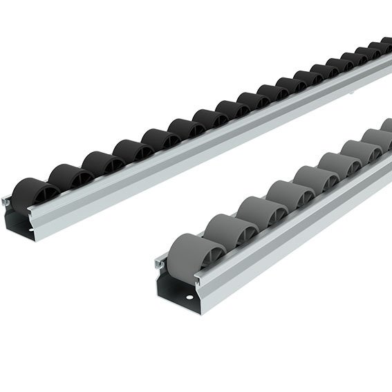 Rail à rouleaux économique, durable et à fonctionnement fluide - 12 pièces -XST R28_0