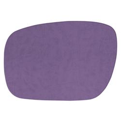 Stil Casa, set de 12 sous-plat unicolores, polyuréthane laminé cousu, 44xh. 31 cm, finition dollaro, couleur lilas. - TOV-D-OV-LID_0