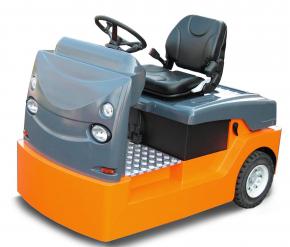 Tracteur électrique compact et maniable, réalisé avec un châssis shock résistant et en tôle épaisse - TR 70 AC_0