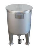 Cuves de stockage en inox Vc-slo - 50 à 1.000 L - Fond conique - Certificat alimentaire_0