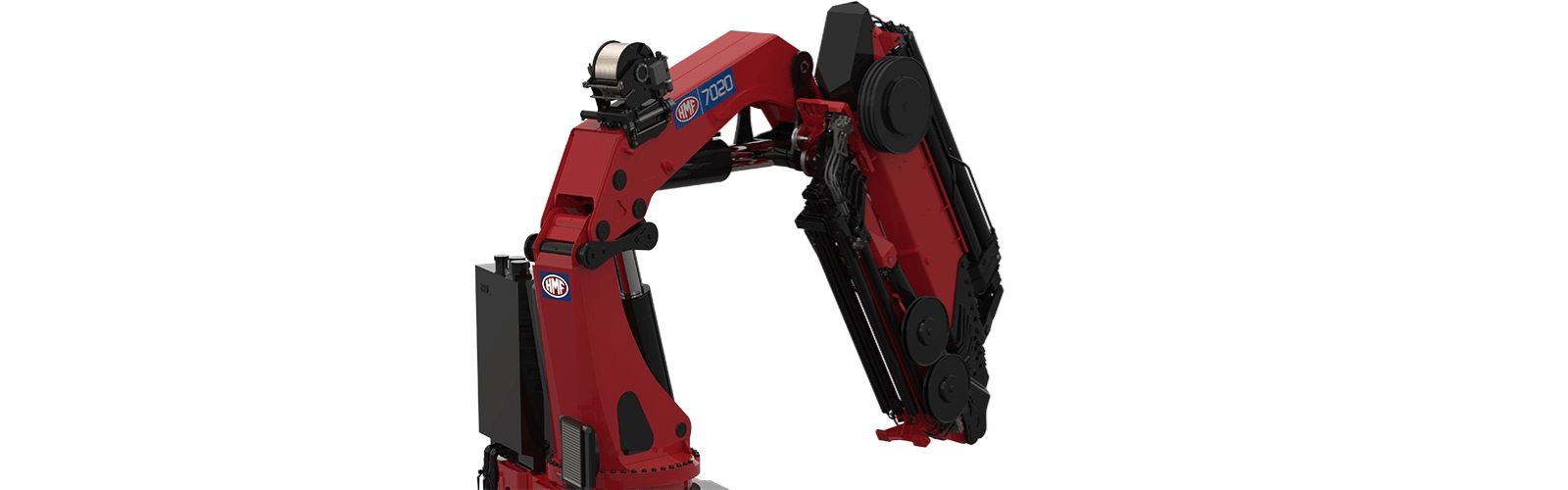 7020K-RCS Grue auxiliaire HMF - portée 70 à 95 m - capacité de levage optimale et encombrement réduit_0