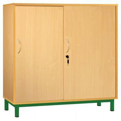 Armoire à portes coulissantes LNR Mobiliers - modèle 615B V - dimensions 100x120x42 cm_0