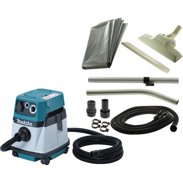 ASPIRATEUR MAKITA VC1310LX1 13L 1050 W AVEC PRISE ASSERVISSEMENT CLASSE L