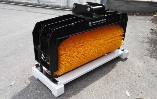 Balayeuse pour pelles M3 - Brosse en PPN Ø 600 mm - moteur hydraulique à entraînement direct_0