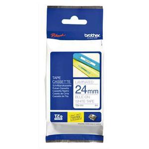 Brother ruban pour ptouch laminé bleu/blanc 24mmx8m tze253_0