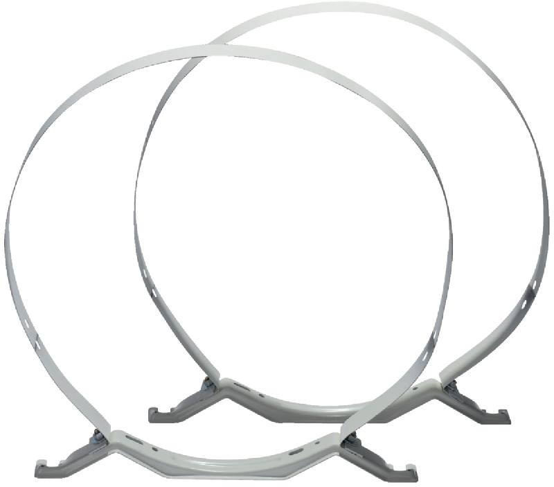Ceinture multiposition pour chauffe-eau horizontal - Diamètre 56 mm - Réf 399004 - Kit de fixation_0