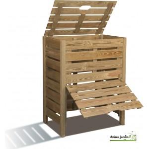 Composteur de jardin en bois - 0100058_0