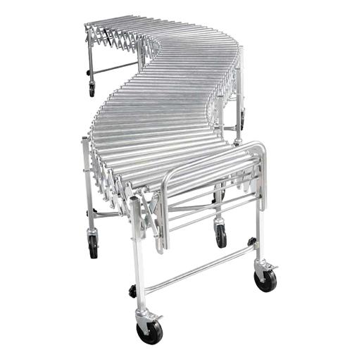Convoyeurs extensibles/flexibles NestaflexMD - réglables en hauteur, avec roulettes antistatiques et rouleaux en acier galvanisé_0