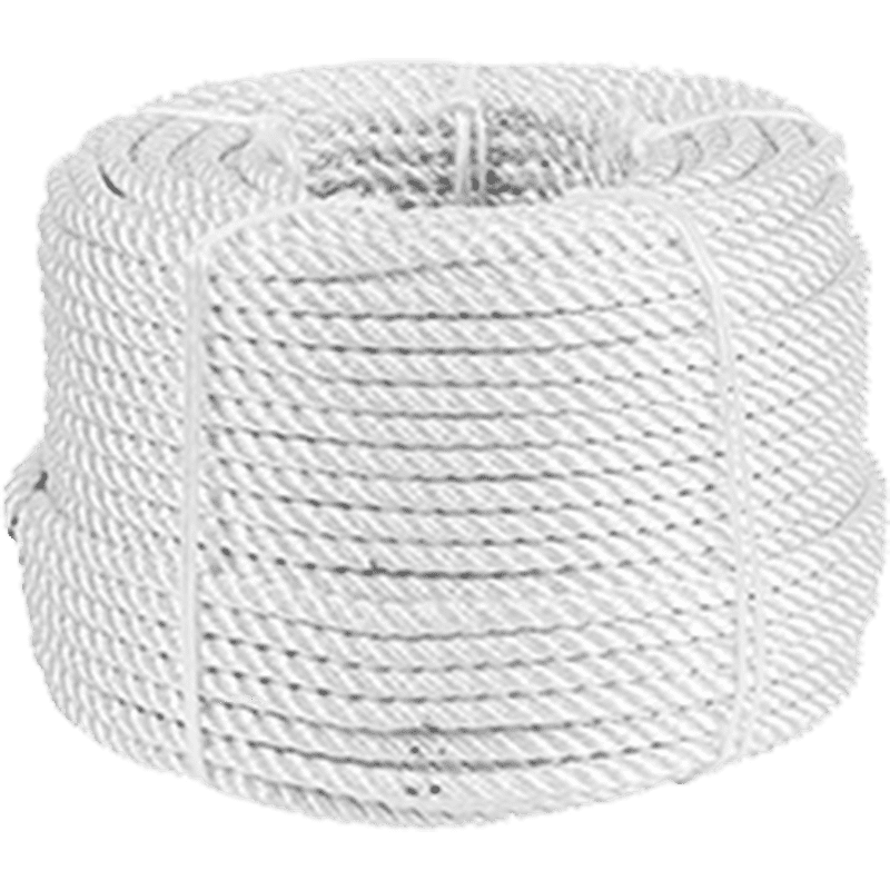 Cordage polyamide conçu à partir de fibres synthétiques en nylon, idéal pour le levage et la manutention - REF : 18200_0