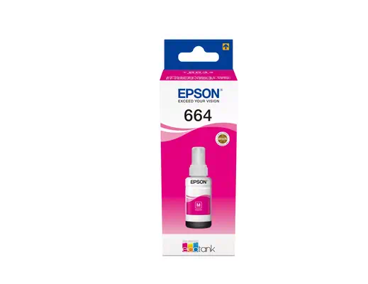 Epson 664 Ecotank Magenta ink bottle_0