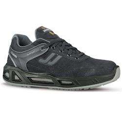 Jallatte - Chaussures de sécurité basses JALTONIC-TR ESD SAS S3 CI SRC - Noir Taille 41 - Cuir nubuck hydrofuge et semelle Tapis Rouge_0