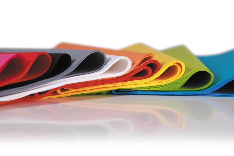 Papier de soie couleurs - 236307 – 50 x 75 cm - Bleu roi_0