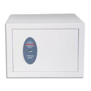 Phoenix coffre-fort de sécurité fortress 24 litres, serrure à clé - dimensions : l45 x h35 x p35 cm_0