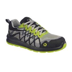 Portwest - Baskets de sécurité basses écologiques en Compositelite S1P Gris / Vert Taille 42 - 42 gris matière synthétique 5036108364169_0