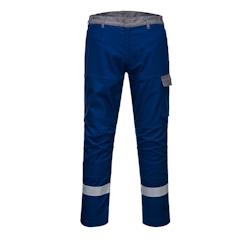 Portwest - Pantalon de travail résistant à la flamme bicolore BIZFLAME ULTRA Bleu Roi Taille 50 - 40 bleu FR06RBR40_0