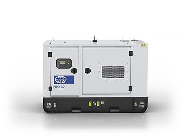 Groupe électrogène diesel Pro30-1 - 30kVA / 24 kW à 35.8 kVA / 28.6 kW - FG Wilson - Compatible HVO_0