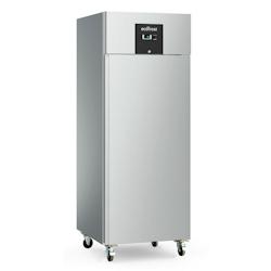 Réfrigérateur inox 1 porte 600 L statique avec ventilateur écologique R290 - Éclairage LED - Ecofrost - Combisteel - inox 7950.5200_0