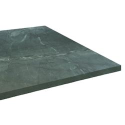 Restootab Plateau 140x70 decor marbre jade - vert Bois manufacturé PL-14070M-MB.JAD_0