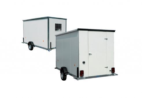 Roulotte de chantier ecim / vestiaire / 4.59 x 2.2 x 2.33 m_0